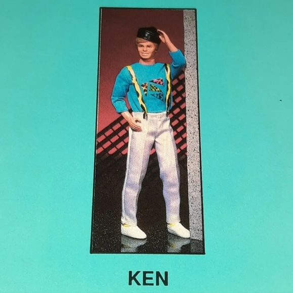 Vintage Barbie Card 1989 Barbie Just Us Girls Game Replacement Piece - Picture 1 of 6